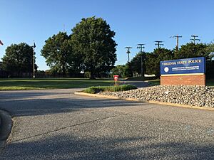 Virginia State Police headquarters in Manchester