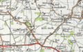 20th Century map of Friston