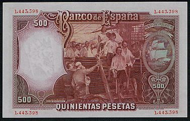 500 pesetas - 1931 01