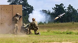 82nd Airborne Division-1st Brigade Combat Team-conducts live fire during Decisive Action Rotation 19-08-5