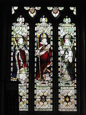 Aidan, Cuthbert and Wilfrid - St John Lee church