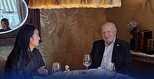 Alexandra Eala and Ambassador Philippe Lhuillier