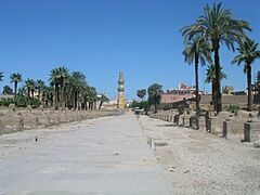 Avenue towards Karnak