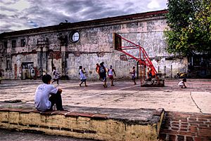 Basketball in Intramuros