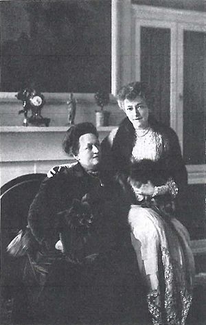 Bessie Marbury and Elsie de Wolfe from My Crystal Ball, 1923