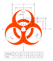 Biohazard Symbol Specification