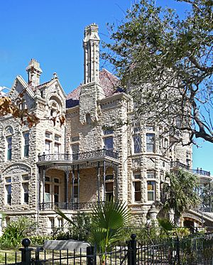 Bishop's Palace Galveston a different view