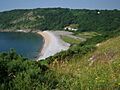 Bishopston Valley opening onto Pwlldu Bay - geograph.org.uk - 44924