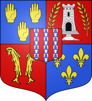 Blason ville fr Marigny-en-Orxois (Aisne)
