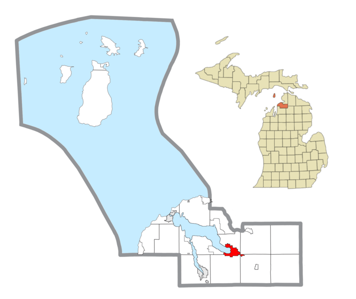 Image: Boyne City, Michigan location