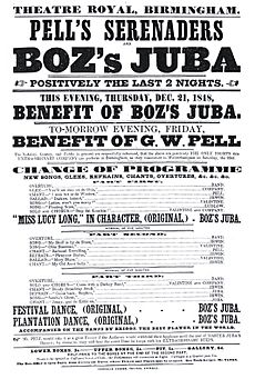 Boz's Juba announcement, December 21, 1848