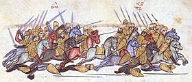 Bulgarians defeat the Byzantines at Anchialos