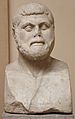 Busto di temistocle, da originale greco del V secolo ac, dal decumano presso il casamento del temistocle