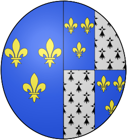 COA french queen Claude de France
