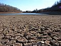 California Drought Dry Lakebed 2009