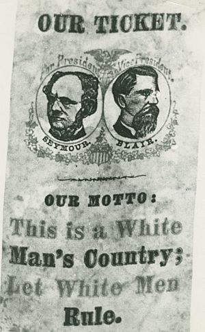 Campaign badge, 1868