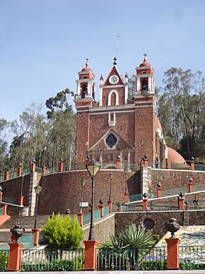 Capilla del Calvario sobre el cerro de los Magueyes - Metepec, Estado de México