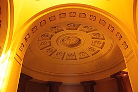 Ceiling in the Bourgeois Mausoleum, Dulwich House