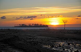 Charles Island Winter Sunrise