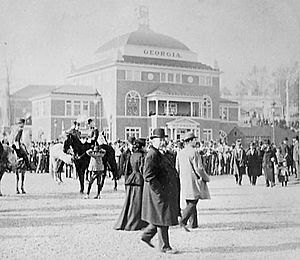 Cleveland at atlanta expo 1895
