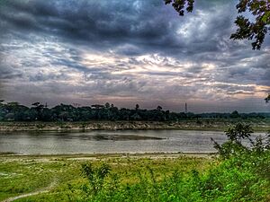 Cloudy Brahmaputra