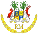 Coat of arms of the President of Mauritius.svg