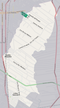 Street map of Colón Sudeste–Abayubá