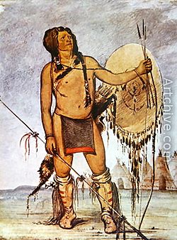 Comanche warrior 1835
