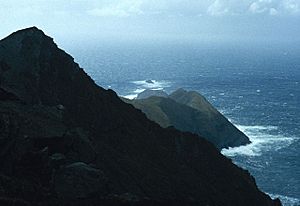 Croaghaun cliffs