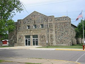 The Deerwood Auditorium in Deerwood is on the National Register of Historic Places