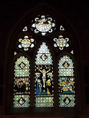 East window, St Olave's Church, Gatcombe, Isle of Wight