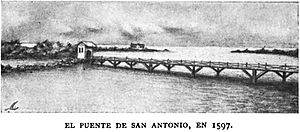 El Puente de San Antonio 1597 (San Juan Bay)