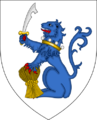 Escutcheon of Robert Dixon-Smith, Baron Dixon-Smith
