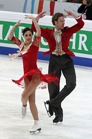 European 2011 Nathalie PECHALAT Fabian BOURZAT
