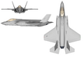 F-35A three-view