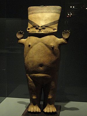 Figure of female, Chancay, Peru, 1000-1450 AD - Staatliches Museum für Völkerkunde München - DSC08559