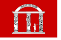 Flag of the State of Georgia (1861, red)