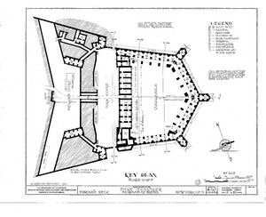 Fort Schuyler, Throgg's Neck, Bronx, Bronx County, NY HABS NY,3-BRONX,3- (sheet 2 of 12)