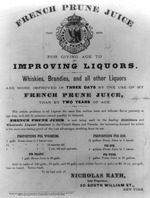 French Prune Juice - For giving age to and improving liquors LCCN2001701477