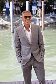 George Clooney at 81st Venice International Film Festival-Wolfs