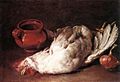 Giacomo Ceruti - Still-Life with Hen, Onion and Pot - WGA4678