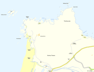 Godrevy Cornwall map