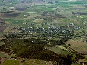 Aerial view of Goldendale
