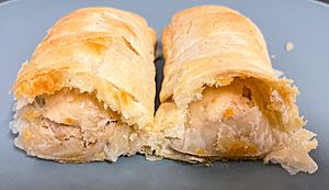 Gregg's meat-free sausage roll (home-baked) 2021 05