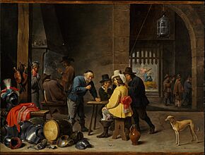 Guardroom with the Deliverance of Saint Peter MET DT200197