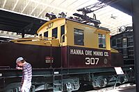 Hanna Ore Mining Co. Electric Locomotive No. 307.jpg