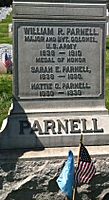 Headstone of Colonel William R. Parnell