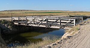 Interstate Canal (Scotts Bluff County) old bridge 2