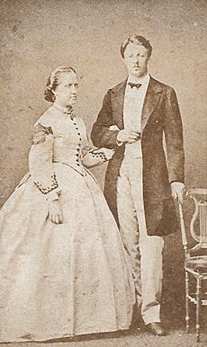 Izabel Cristina de Orleans e Bragança e seu esposo (Coleção Francisco Rodrigues FR-09513) (cropped)