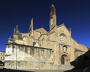 Façade of the cathedral